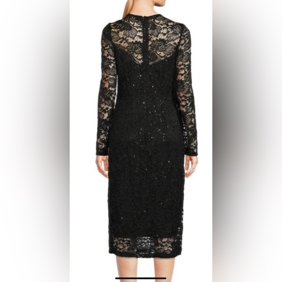 DONNA RICCO
Lace Sheath Midi Dress/ Black/ Size 10 - Picture 2 of 9